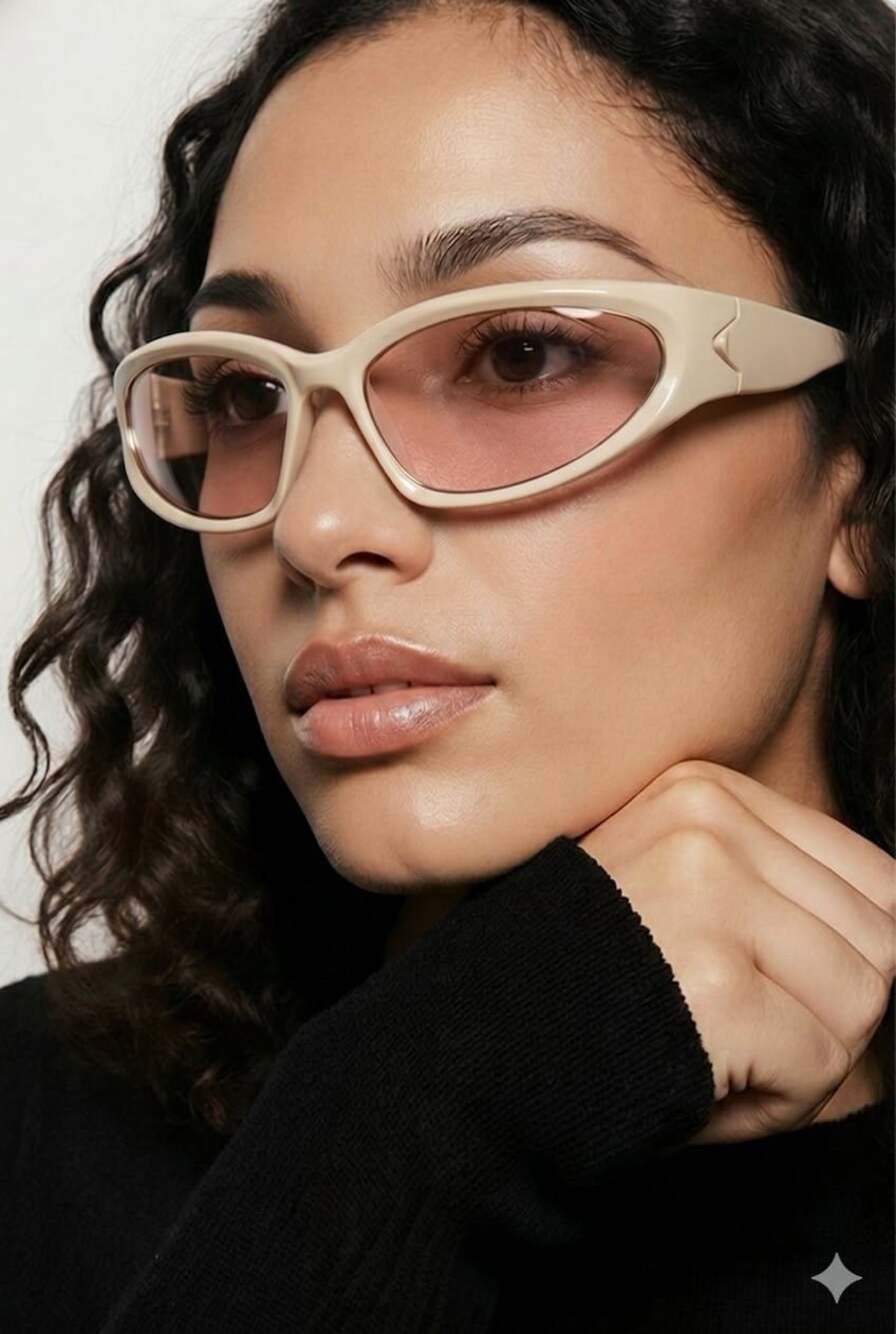 Jaspin Y2K Wrap Around Shades UV400 Sunglasses